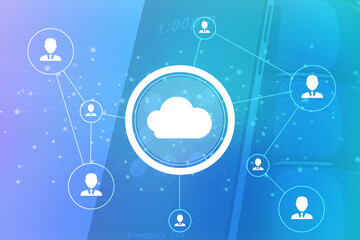 Poster - 2d rendering technology Cloud computing 
