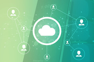 Poster - 2d rendering technology Cloud computing 
