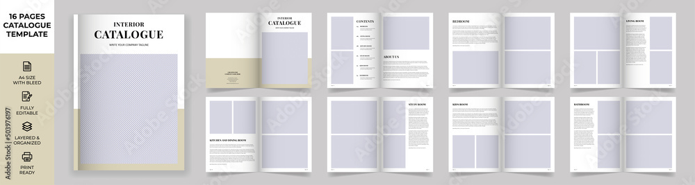 Modern Interior Design Catalogue Layout, Product Catalog, Catalog ...