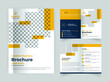 Four pages corporate brochure template