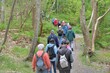 © aquaphoto - Group of senior hikers walking in the Traouiero valley at Tregastel in Brittany-France