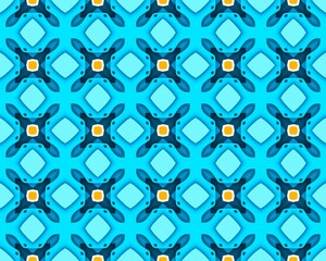 Seamless illustration of tile pattern for background or wallpaper