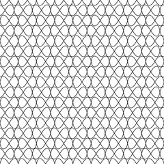 Poster - Cell network. Vector empty honeycombs.
