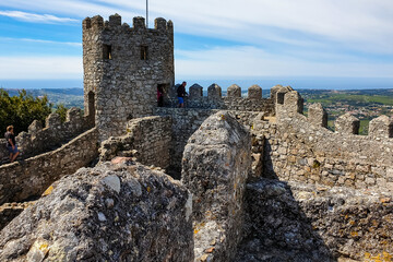 Wall Mural - Old wall in Sintra in Portugal on june 2019