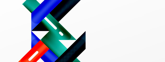 Background minimal geometric composition. Lines design vector illustration for wallpaper banner background or landing page