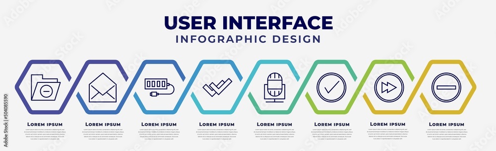vector infographic design template with icons and 8 options or steps ...