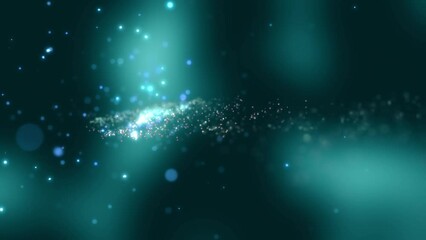 Abstract Particles Background Animation