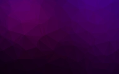 Poster - Dark Purple vector blurry triangle texture.