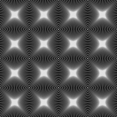 Fototapete - Abstract Minimalist Vector Graphics With Digital Transition Effect Inspired by Brutalist Style