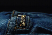 Blue Jeans With A Belt