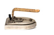© PictureSyndicate - retro vintage traveling heating iron white background