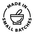 © Revolutionizzed - made in small batches black outline badge icon label isolated vector on transparent background