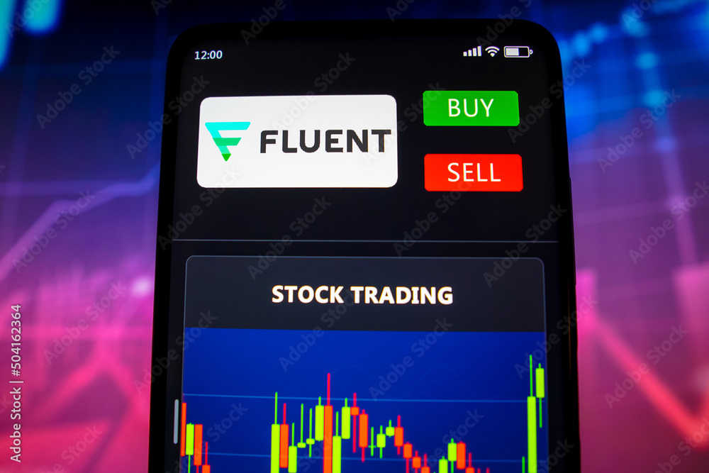 May 11, 2022, Brazil. In this photo illustration the stock trading ...