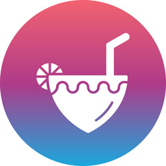 Sticker - Coconut Icon 