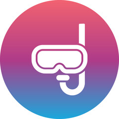 Sticker - snorkel Icon 