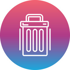 Sticker - Trash Can Icon 