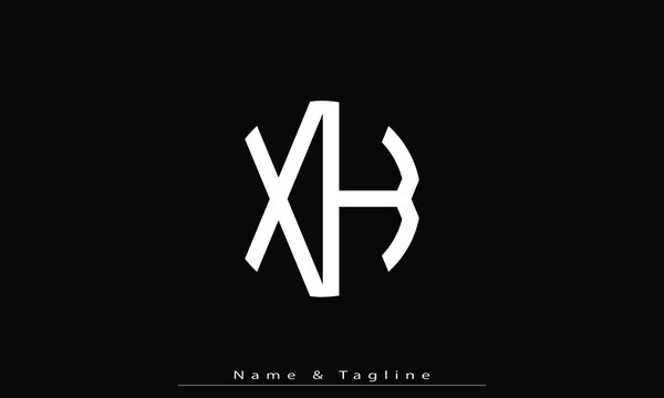 Alphabet letters Initials Monogram logo XK , KX