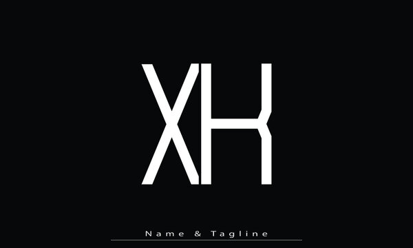Alphabet letters Initials Monogram logo XK , KX