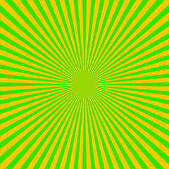 Aufkleber - Sunburst, starburst radial and radiating lines, stripes