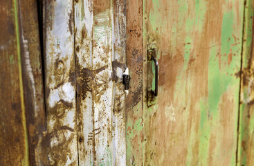 Wall Mural - Rusty metal wall