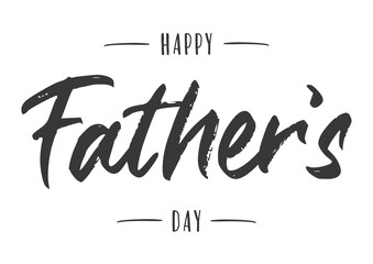 Wall Mural - Happy Father's Day. Vector illustration