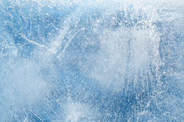 blue ice texture background