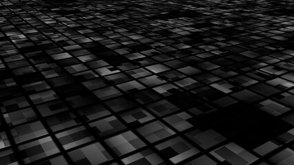 Poster - Gray abstract background. 3d rendering.