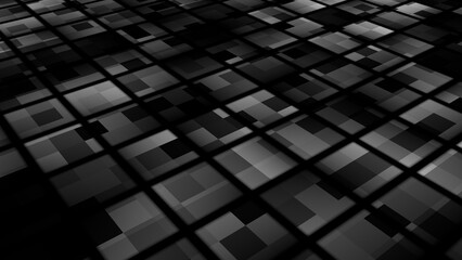 Poster - Gray abstract background. 3d rendering.