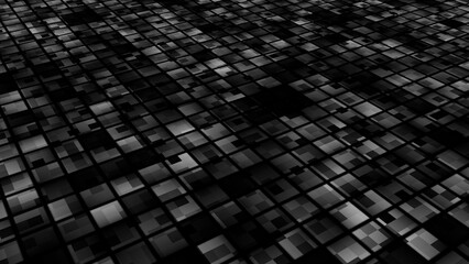 Poster - Gray abstract background. 3d rendering.