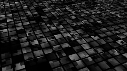 Poster - Gray abstract background. 3d rendering.