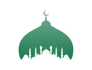 Wall Mural - mosque dome Islam minaret tower. designs  Logo icon