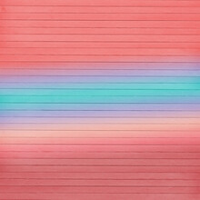 Wooden Background With Pastel Colored Stripes.