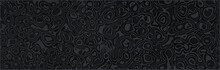 Damascus Steel Texture, Cloud Pattern, Dark Color Vector