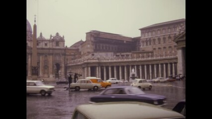 Poster - Rome 1974, St. Peter's Square Rome