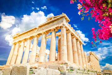 Fototapete - Parthenon temple, Athens