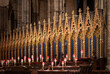 The Choir At Westminster Abbey, London Illuminated At Night