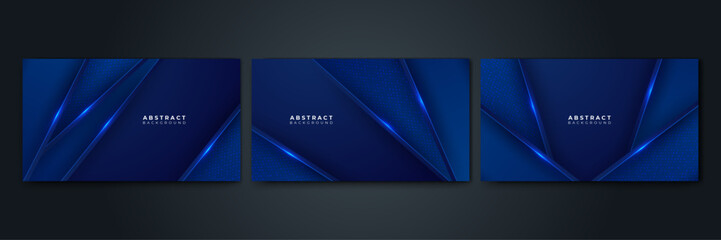 Wall Mural - Blue abstract background