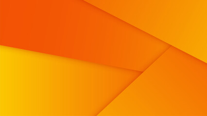 Wall Mural - modern gradient orange abstract with smooth line design background