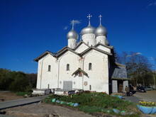 Russia, Veliky Novgorod, Church Of The Holy Princes Boris And Gleb