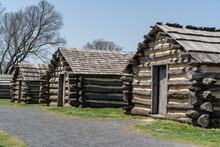 Log Cabins At Valley Forge National Park