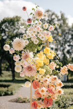 Floristic Composition With Fresh Flowers 
