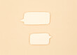 © kkgas/Stocksy - Speech bubbles miminal compostion