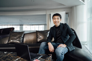 Businessman in the office