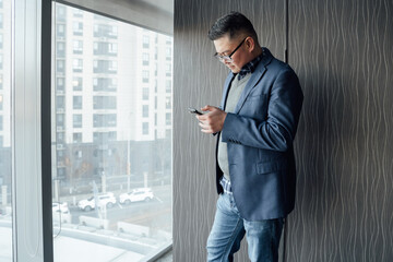 Businessman in the office