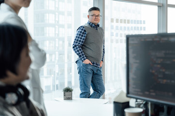 Business people in the office