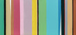 © Clive Watts/Stocksy - A Stripe Painting; Geometric Abstraction with stripes of color.
