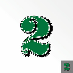 Poster - Letter or word number 2 or two dollar america font in 3D font image graphic icon logo design abstract concept vector stock. Can be used as a symbol related to initial or money