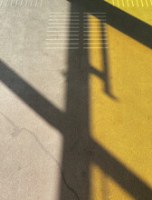Floor With Yellow Shadow