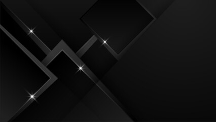 Dark gradient Abstract luxury grey design background