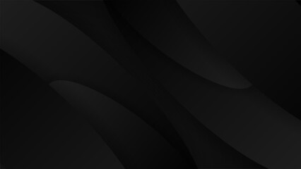 Poster - Black abstract background